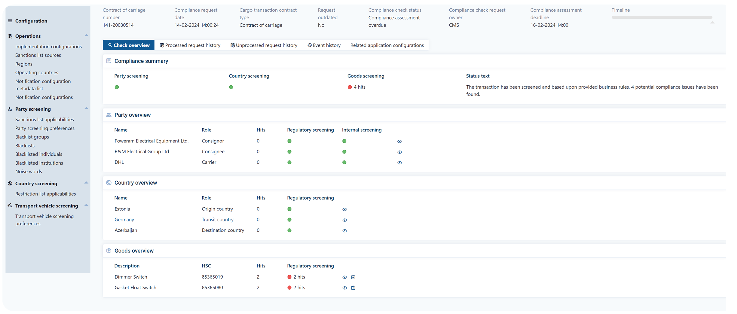 Figuur 5: Applicatie en services