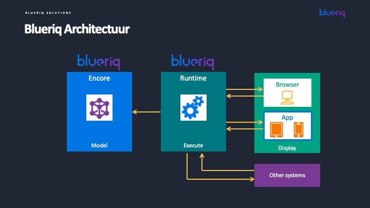 Blueriq Platform Architectuur